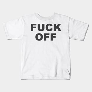 classic fuck off vintage retro Kids T-Shirt